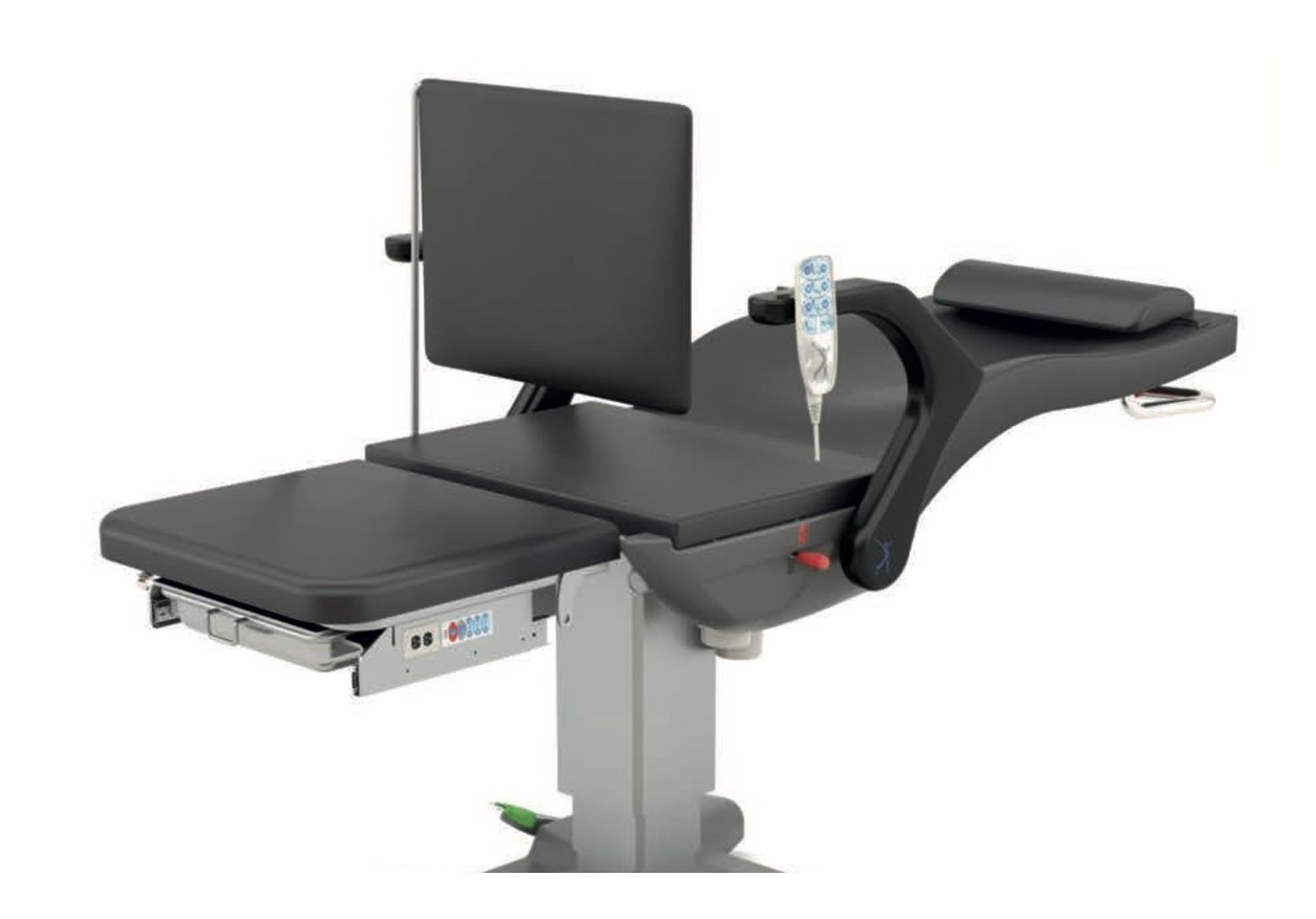 เก้าอี้ตรวจรักษาโรคเท้า (Podiatry) มอเตอร์ 4 จุด พร้อมอ่างล้างเท้า MUNICH MN-NHS903
